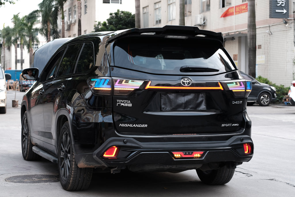 Toyota Highlander 17-21 RGB tail lights - Pair (Left+Right)