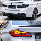 BMW 5 Series G30 18-21 Dragon Scale Tail Lights - Pair (Left+Right)