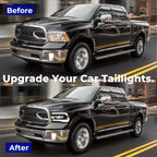 Dodge Ram 1500, 2500, 3500  LED Headlights(2009-2018）- Pair (Left+Right)