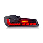 BMW 5 Series G30 18-21 Dragon Scale Tail Lights - Pair (Left+Right)