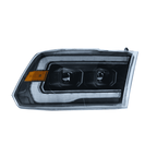 Dodge Ram 1500, 2500, 3500  LED Headlights(2009-2018）- Pair (Left+Right)