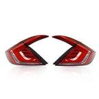 Honda civic 10th 16-21  tail lights - Pair (Left+Right)