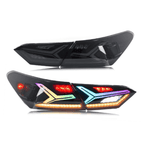 Toyota Camry 18-22 Fish Bone Tail lights with Sequential Animation - Pair (Left+Right)