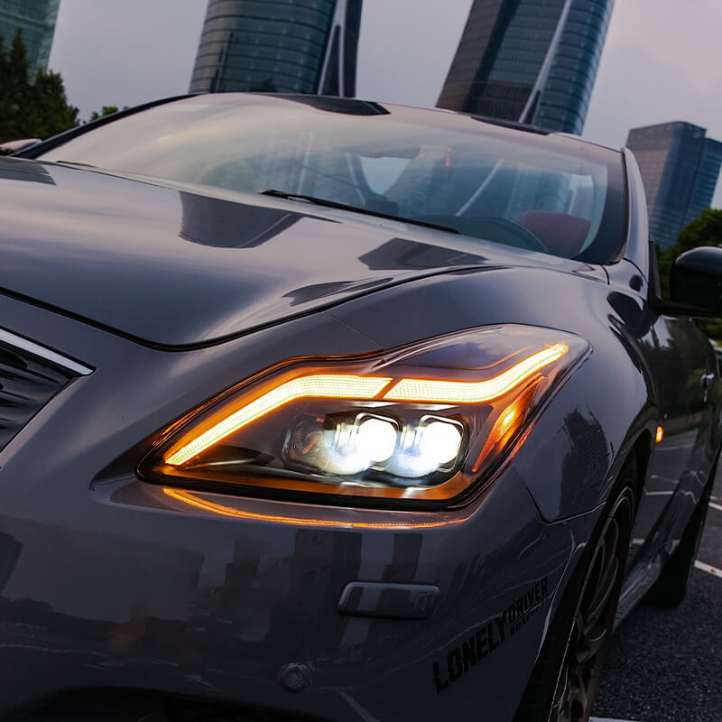 Infiniti g37 coupe headlights (2008-2013) - Pair (Left+Right)